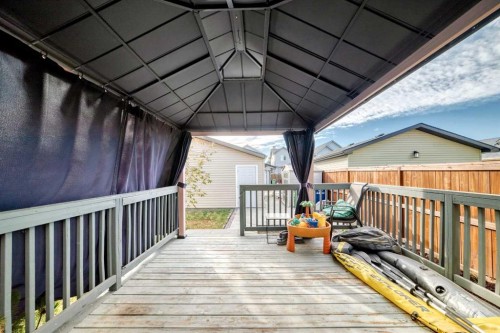 1809 Baywater Gardens Sw, Airdrie, AB - Outdoor With Deck Patio Veranda With Exterior