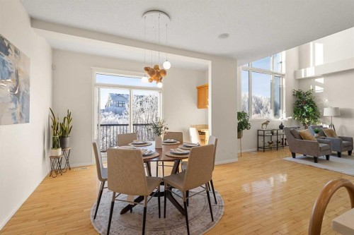 511 Cresthaven Place Sw, Calgary, AB - Indoor Photo Showing Dining Room