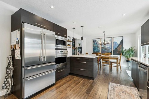 169 Braniff Crescent Sw, Calgary, AB - Indoor Photo Showing Kitchen With Stainless Steel Kitchen With Upgraded Kitchen