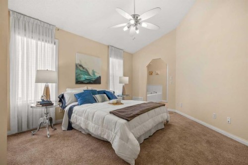 154 Bridlecreek Park Sw, Calgary, AB - Indoor Photo Showing Bedroom