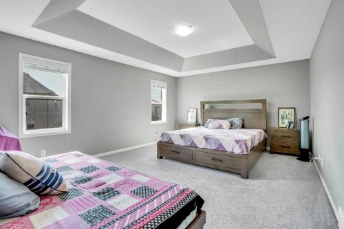 76 Cityscape Grove Ne, Calgary, AB - Indoor Photo Showing Bedroom