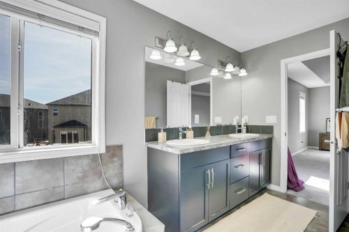 76 Cityscape Grove Ne, Calgary, AB - Indoor Photo Showing Bathroom