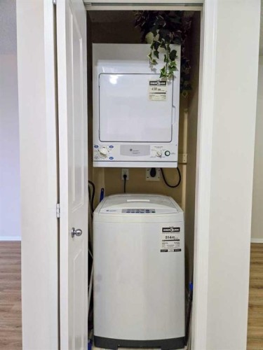1213-1053 10 Street Sw, Calgary, AB - Indoor Photo Showing Laundry Room