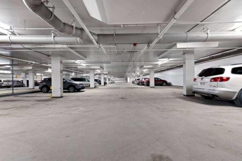 1213-1053 10 Street Sw, Calgary, AB - Indoor Photo Showing Garage