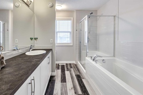 108 Evanston Hill Nw, Calgary, AB - Indoor Photo Showing Bathroom