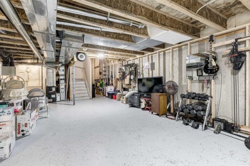 108 Evanston Hill Nw, Calgary, AB - Indoor Photo Showing Basement