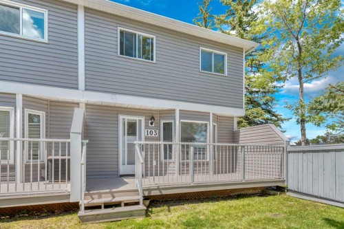 103 Riverglen Park Se, Calgary, AB - Outdoor With Deck Patio Veranda