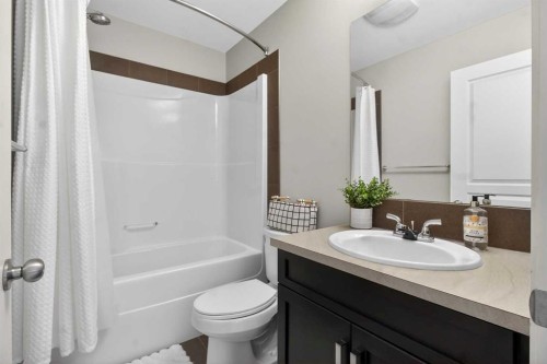 146 Marquis Common Se, Calgary, AB - Indoor Photo Showing Bathroom