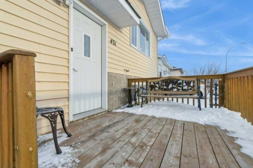 431 Maplewood Drive Se, Diamond Valley, AB - Outdoor With Deck Patio Veranda With Exterior