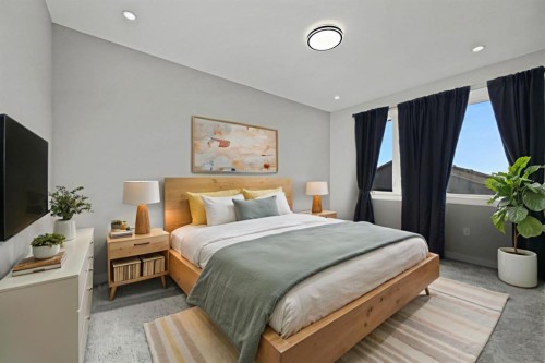 78 Vincent Crescent, Olds, AB - Indoor Photo Showing Bedroom