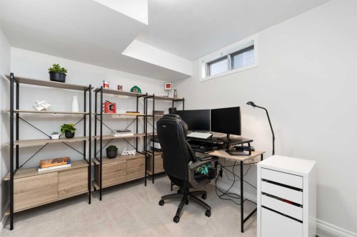 103 Sunset Place, Okotoks, AB - Indoor Photo Showing Office