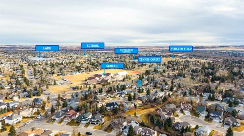 103 Sunset Place, Okotoks, AB - Outdoor With View