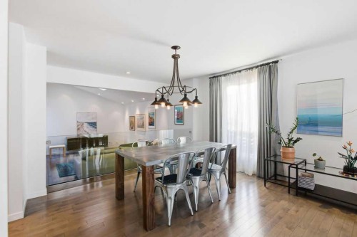 3449 Lane Crescent Sw, Calgary, AB - Indoor Photo Showing Dining Room