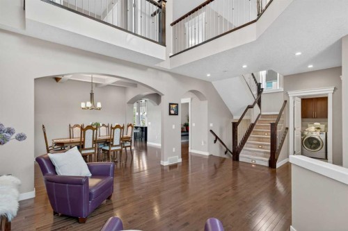 145 Sage Meadows Circle Nw, Calgary, AB - Indoor Photo Showing Living Room