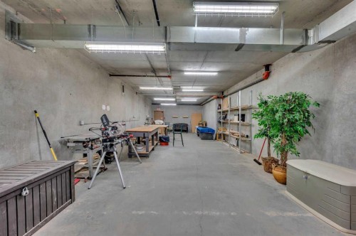 222-428 Chaparral Ravine View Se, Calgary, AB - Indoor Photo Showing Garage