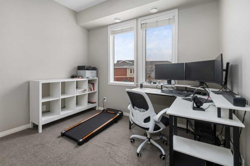 169 Auburn Meadows Walk Se, Calgary, AB - Indoor Photo Showing Office