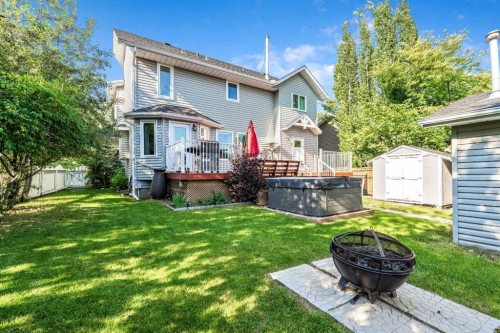 135 Westridge Close, Okotoks, AB - Outdoor With Deck Patio Veranda With Backyard