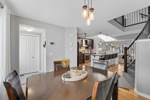141 Auburn Crest Green Se, Calgary, AB - Indoor Photo Showing Dining Room