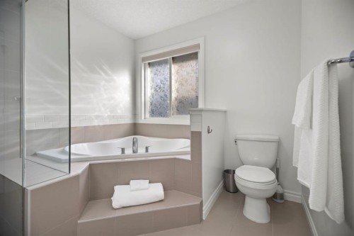 411 River Heights Crescent, Cochrane, AB - Indoor Photo Showing Bathroom