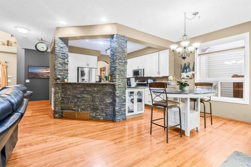 18352 Chaparral Street Se, Calgary, AB - Indoor Photo Showing Dining Room