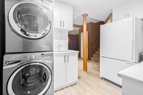 18352 Chaparral Street Se, Calgary, AB - Indoor Photo Showing Laundry Room
