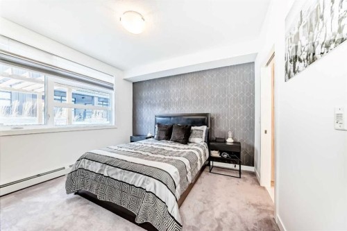 2103-55 Lucas Way Nw, Calgary, AB - Indoor Photo Showing Bedroom