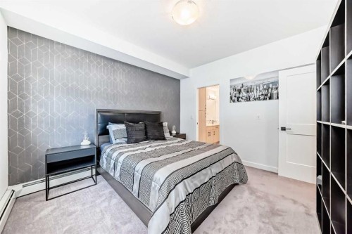 2103-55 Lucas Way Nw, Calgary, AB - Indoor Photo Showing Bedroom