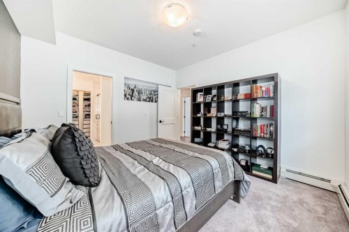 2103-55 Lucas Way Nw, Calgary, AB - Indoor Photo Showing Bedroom