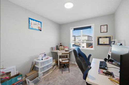 249 Masters Avenue Se, Calgary, AB - Indoor Photo Showing Office