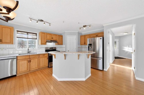 169 Harvest Grove Close Ne, Calgary, AB - Indoor Photo Showing Kitchen With Stainless Steel Kitchen