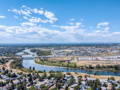 7019 20 Street Se, Calgary, AB - Outdoor With Body Of Water With View
