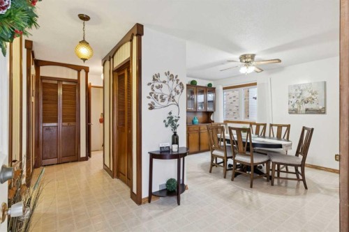 3221 Cedarille Drive Sw, Calgary, AB - Indoor Photo Showing Dining Room