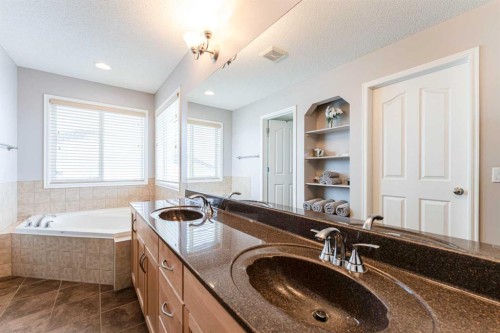 461 Boulder Creek Way Se, Langdon, AB - Indoor Photo Showing Bathroom