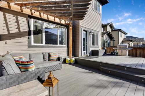 129 Wildrose Green, Strathmore, AB - Outdoor With Deck Patio Veranda With Exterior