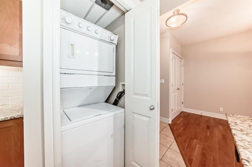 701-920 5 Avenue Sw, Calgary, AB - Indoor Photo Showing Laundry Room