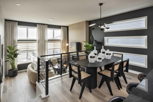 178 Mitchell Road Nw, Calgary, AB - Indoor Photo Showing Dining Room