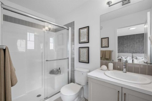 536 Legacy Circle Se, Calgary, AB - Indoor Photo Showing Bathroom