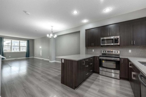 274 Redstone Drive Ne, Calgary, AB - Indoor Photo Showing Kitchen With Upgraded Kitchen