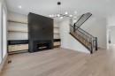 342 Normandy Drive Sw, Calgary, AB  - Indoor With Fireplace 