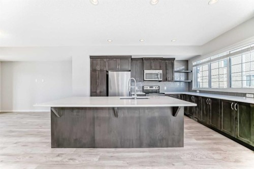 59 Nolanlake Cove Nw, Calgary, AB - Indoor Photo Showing Kitchen With Stainless Steel Kitchen With Upgraded Kitchen