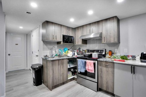 1127 Cornerstone Street Ne, Calgary, AB - Indoor Photo Showing Kitchen With Upgraded Kitchen