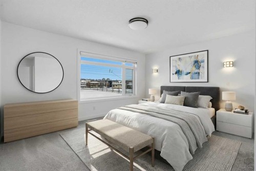 2312 Westmount Road Nw, Calgary, AB - Indoor Photo Showing Bedroom