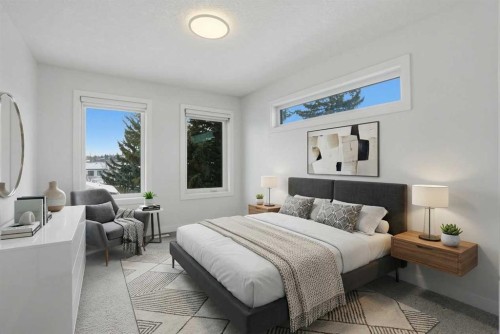 2312 Westmount Road Nw, Calgary, AB - Indoor Photo Showing Bedroom
