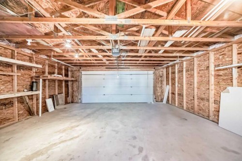 120 Martinview Close Ne, Calgary, AB - Indoor Photo Showing Garage