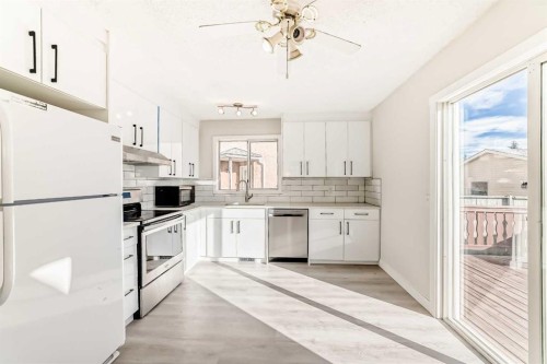 120 Martinview Close Ne, Calgary, AB - Indoor Photo Showing Kitchen