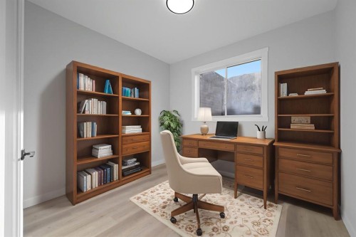 3430 Victory Way, Olds, AB - Indoor Photo Showing Office