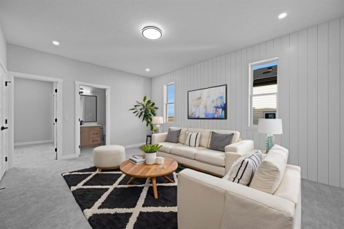 3430 Victory Way, Olds, AB - Indoor Photo Showing Living Room