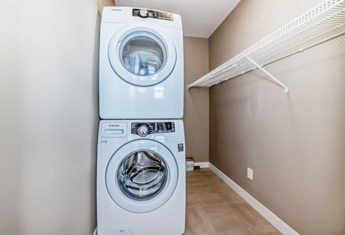 417-2300 Evanston Square Nw, Calgary, AB - Indoor Photo Showing Laundry Room