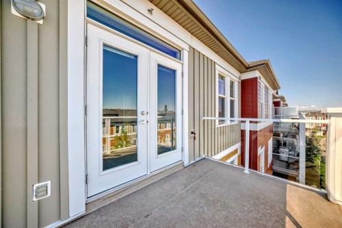 417-2300 Evanston Square Nw, Calgary, AB - Outdoor With Deck Patio Veranda With Exterior