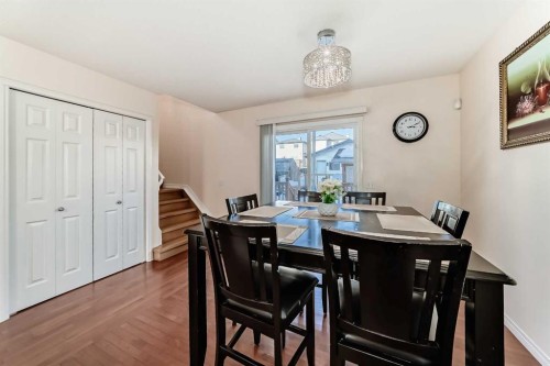 187 Taravista Street Ne, Calgary, AB - Indoor Photo Showing Dining Room